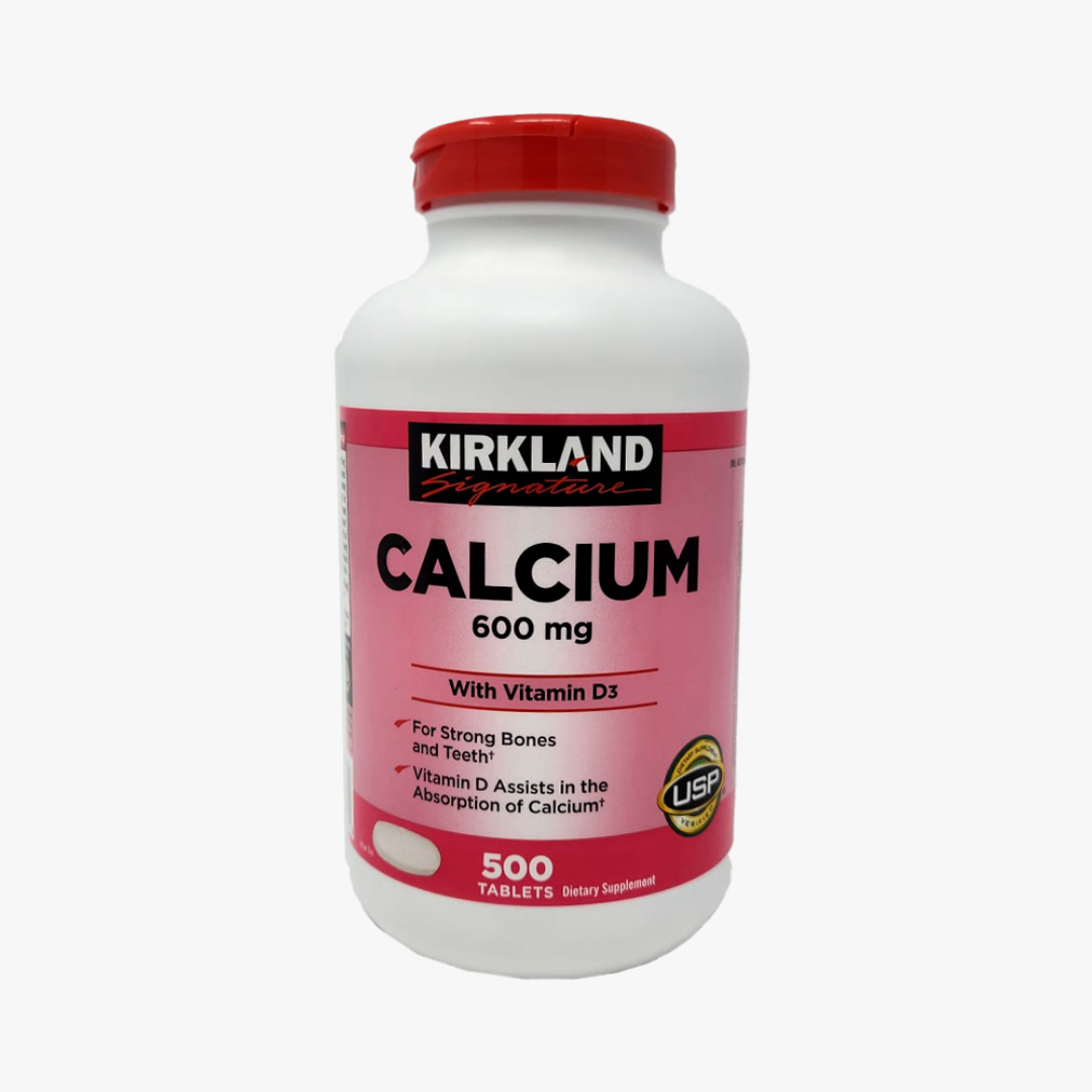 Calcio 600 Mg Con Vitamina D3 – 500 Tabletas