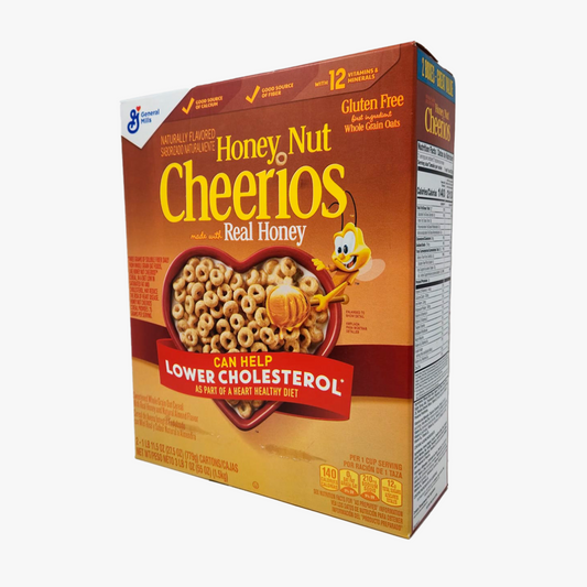 Cereal Honey Nut Cheerios - 510g (18 oz)