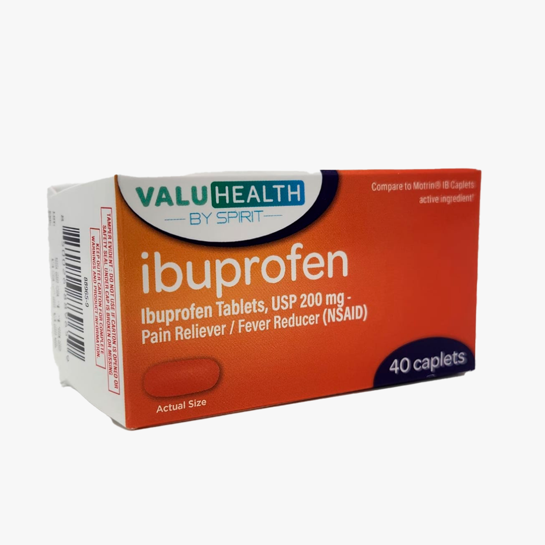 ValuHealth Ibuprofen 200 mg - 40 Caplets