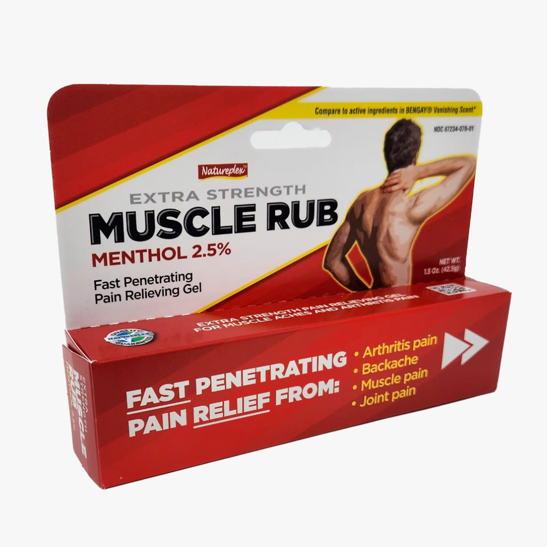 Natureplex Extra Strength Muscle Rub - 1.5 oz