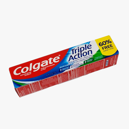 Colgate Triple Action Toothpaste - 4 oz