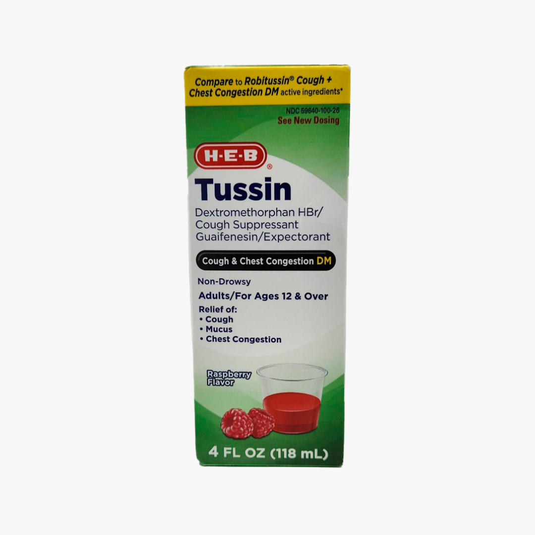 H-E-B Tussin Cough & Chest Congestion DM - 4 fl oz